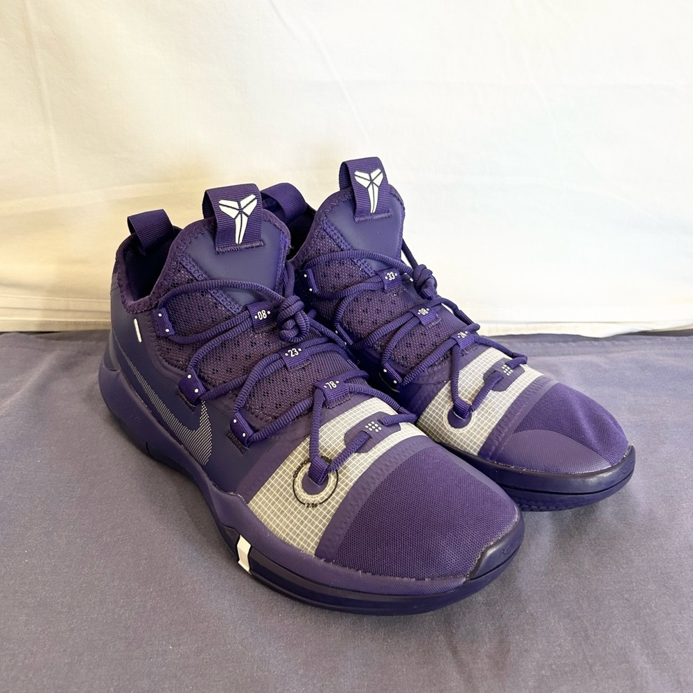 Nike Kobe A.D. Exodus Court Purple size 10.5 BRAND NEW MEN’S BASKETBALL SHOES - Picture 2 of 9